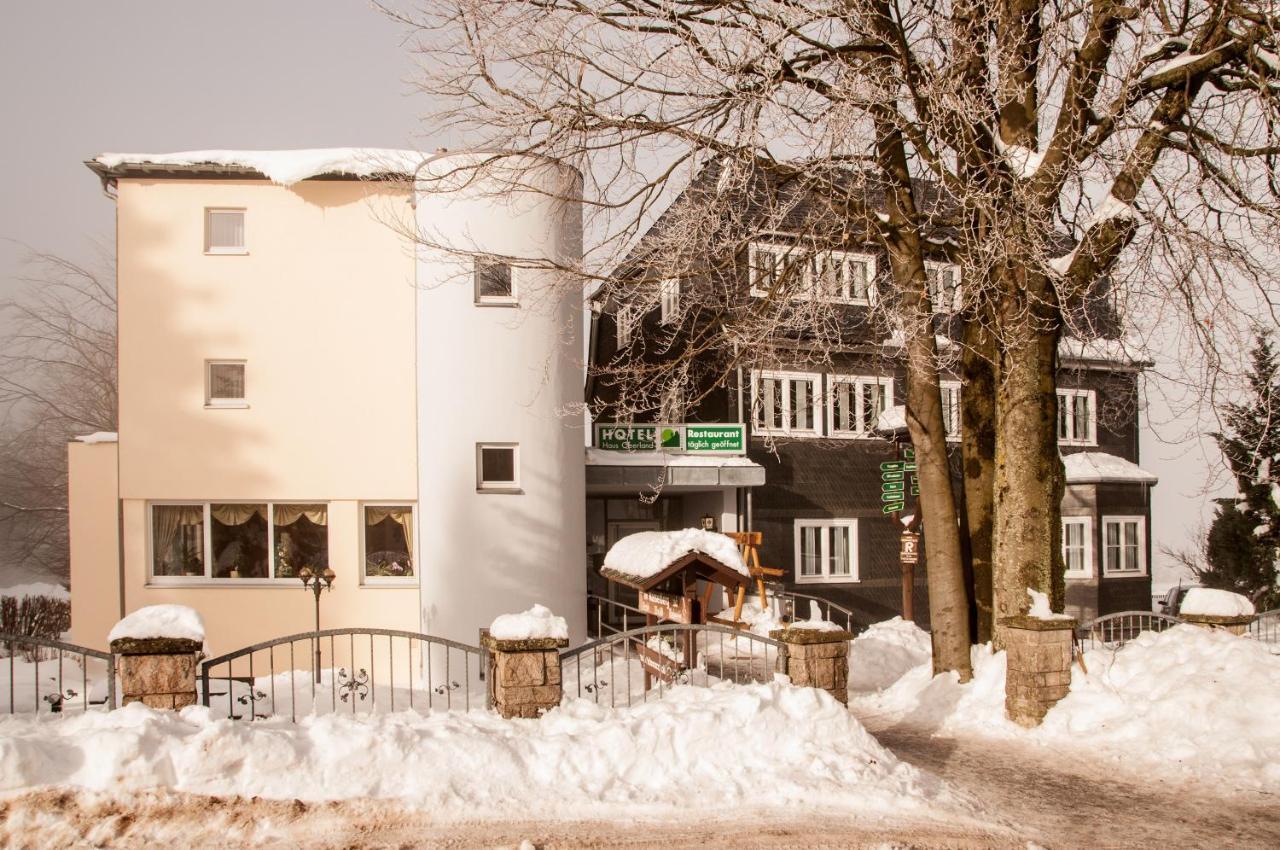 Hotel Haus Oberland Masserberg Buitenkant foto