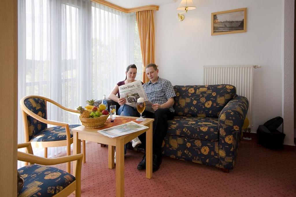 Hotel Haus Oberland Masserberg Kamer foto