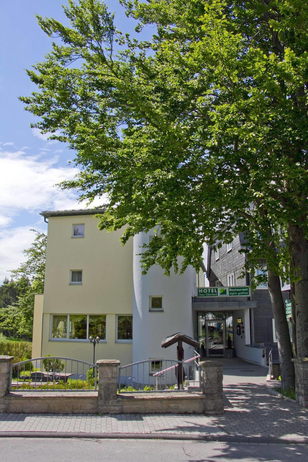 Hotel Haus Oberland Masserberg Buitenkant foto